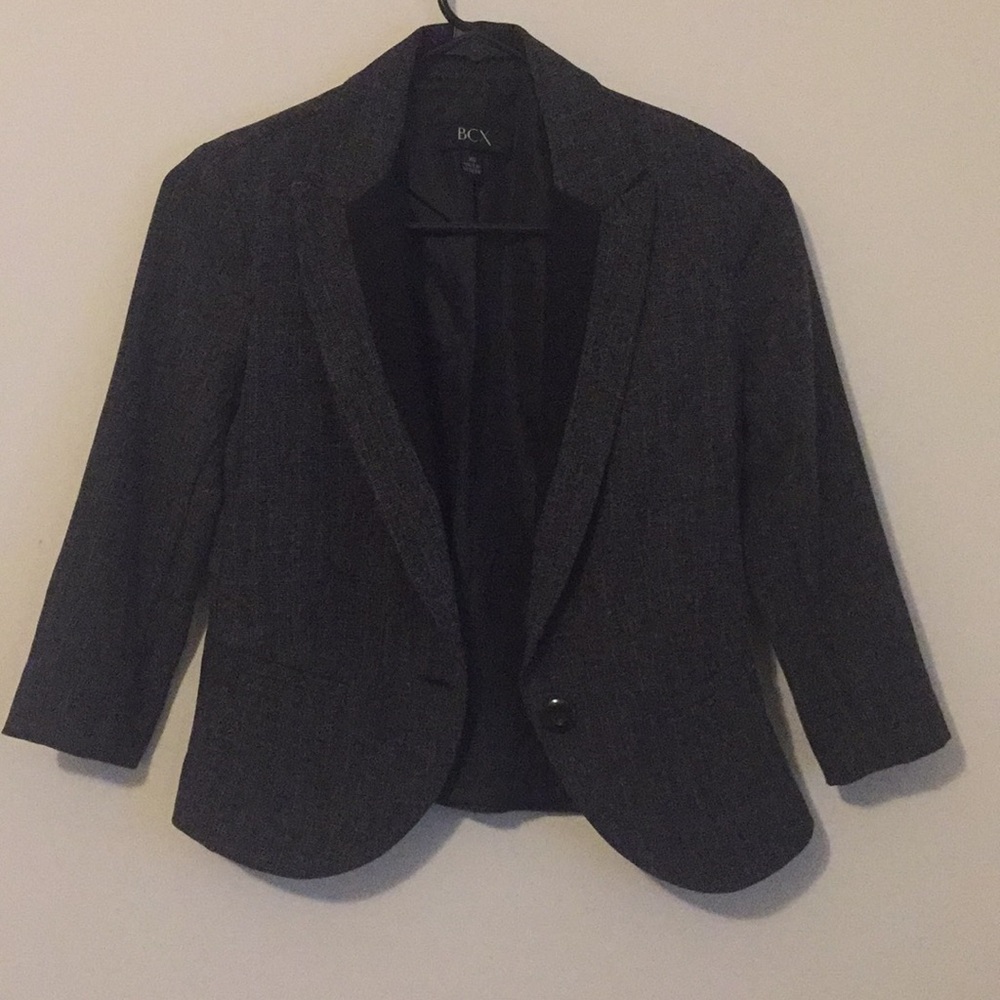 Dark charcoal blazer